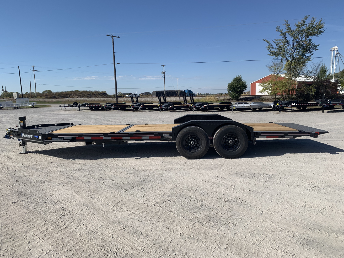 New 2026 Diamond C Trailers HDT207L22X82 (82" X 22') 15.5K (Pacesetter Ed.) Partial Tilt Equipment Trailer