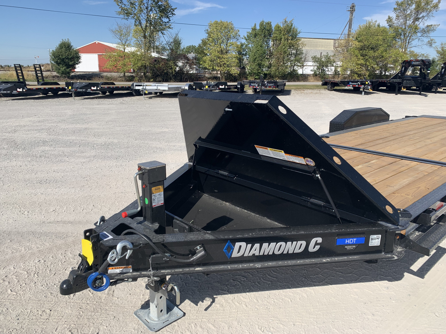 New 2026 Diamond C Trailers HDT207L22X82 (82" X 22') 15.5K (Pacesetter Ed.) Partial Tilt Equipment Trailer