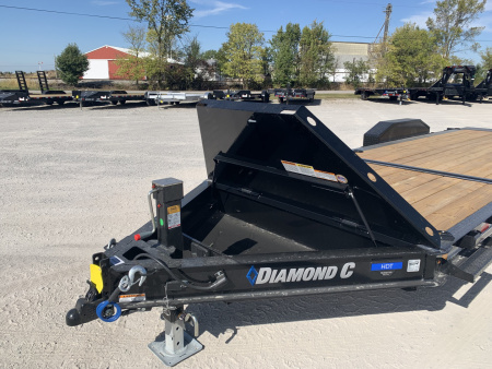New 2026 Diamond C Trailers HDT207L22X82 (82" X 22') 15.5K (Pacesetter Ed.) Partial Tilt Equipment Trailer