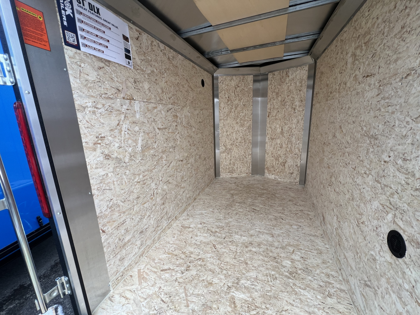 New 2026 Look Trailers 5X8 3K ST-DLX RAMP DOOR Cargo / Enclosed Trailer