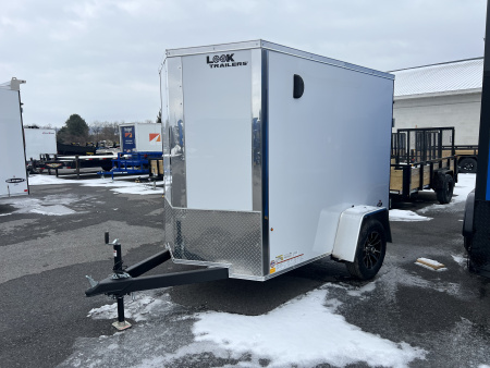 New 2026 Look Trailers 5X8 3K ST-DLX RAMP DOOR Cargo / Enclosed Trailer