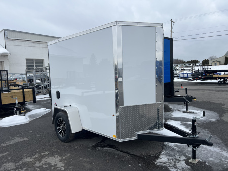 New 2026 Look Trailers 5X8 3K ST-DLX RAMP DOOR Cargo / Enclosed Trailer