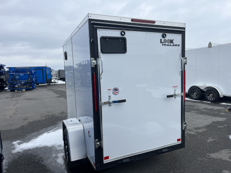New 2026 Look Trailers 5X8 3K ST-DLX RAMP DOOR Cargo / Enclosed Trailer
