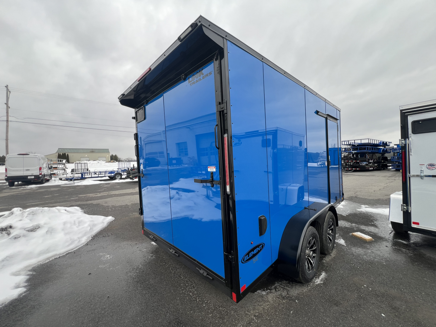 New 2026 Look Trailers 7x14 7K Element SE RAMP DOOR Cargo / Enclosed Trailer