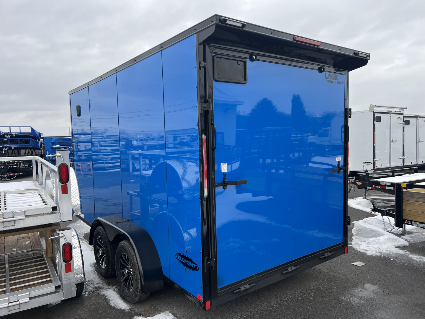 New 2026 Look Trailers 7x14 7K Element SE RAMP DOOR Cargo / Enclosed Trailer