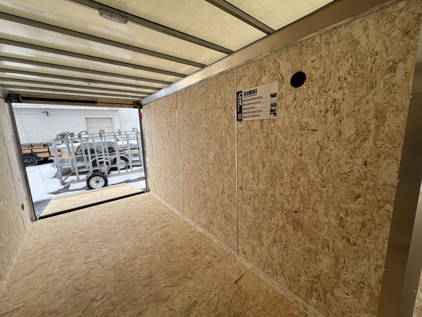 New 2026 Look Trailers 7x14 7K Element SE RAMP DOOR Cargo / Enclosed Trailer