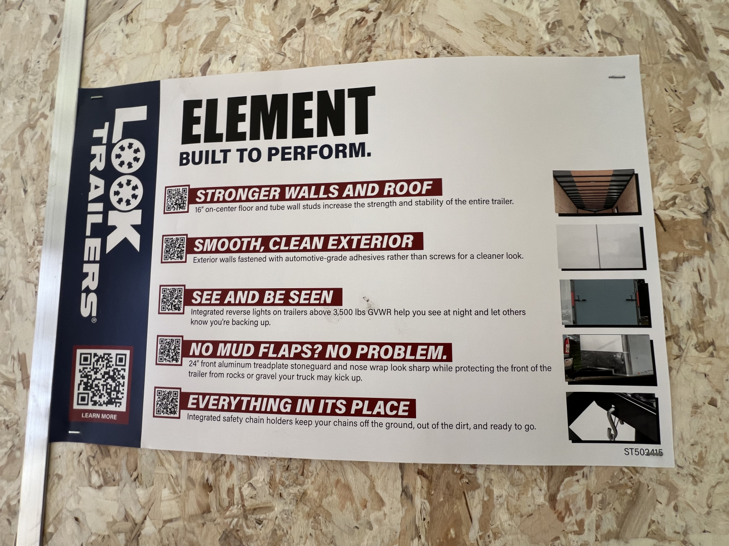 New 2026 Look Trailers 7x14 7K Element SE RAMP DOOR Cargo / Enclosed Trailer