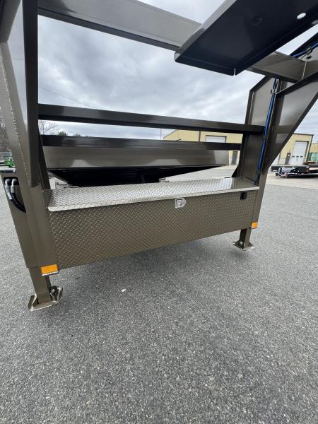 New 2026 Load Trail TG83"X24' Gooseneck Tilt Trailer Powered / HYD. Jacks