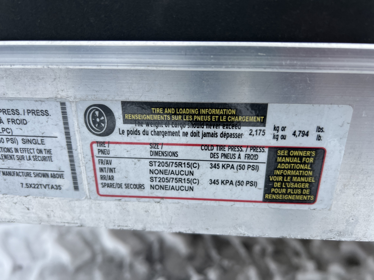 New 2026 Legend Trailers 7.5x20 Thunder Series Cargo / Enclosed Trailer