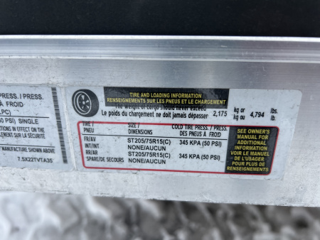 New 2026 Legend Trailers 7.5x20 Thunder Series Cargo / Enclosed Trailer