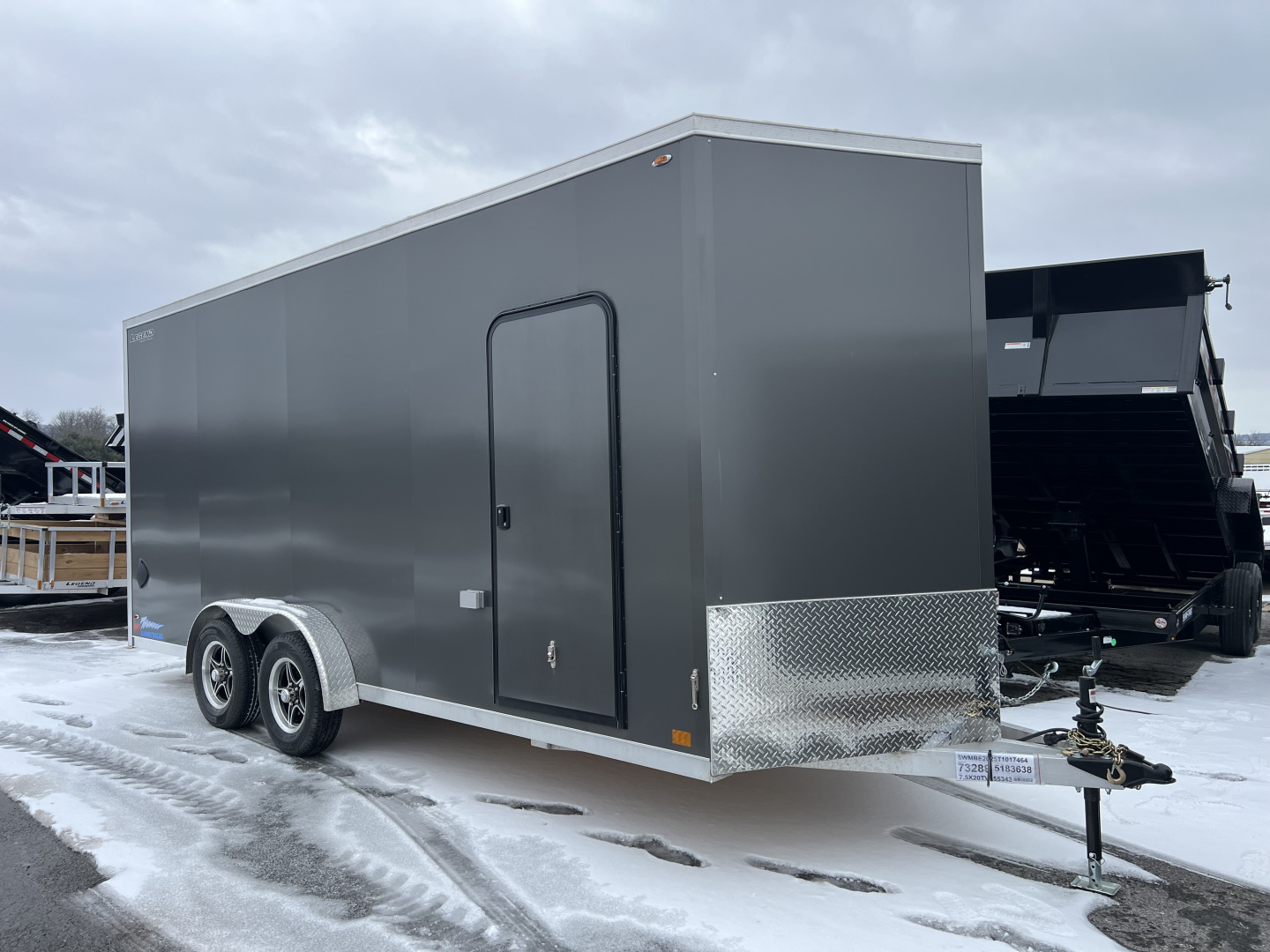 New 2026 Legend Trailers 7.5x20 Thunder Series Cargo / Enclosed Trailer