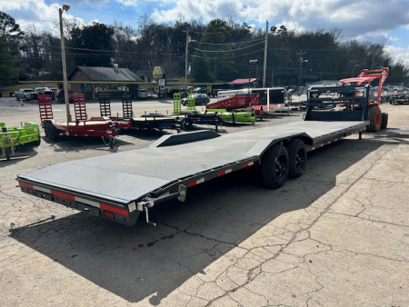 New 2026 Lamar Trailers 102x36 16k winch plate and stab jacks Car Hauler