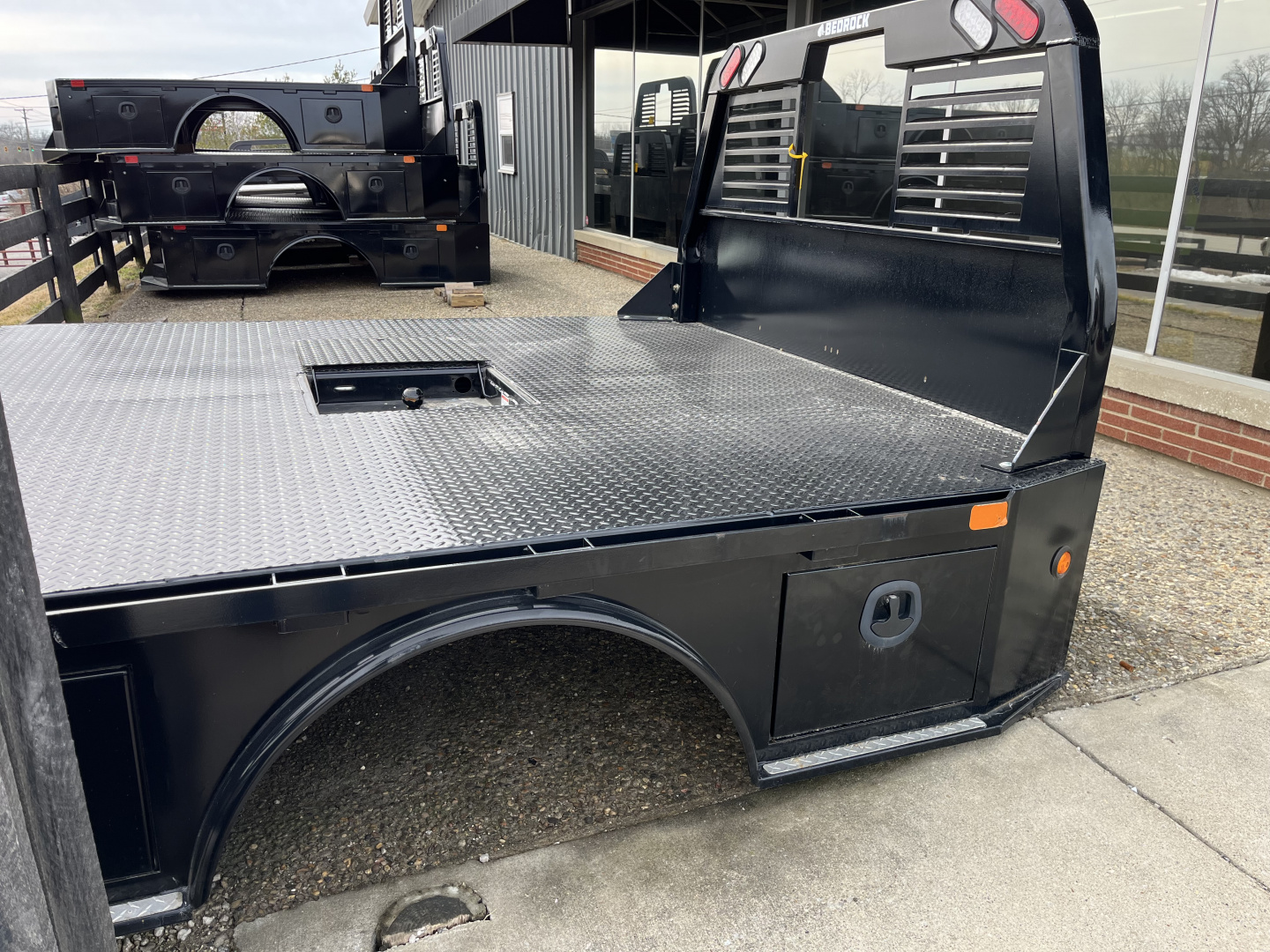 New 2025 Bedrock granite, Ford Truck Bed, dual wheel bed take-off