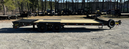 New 2026 Big Tex Trailers 22PH Deckover Trailer, Pintle ( 20ftDeck+5ft Dove=25ft ) #18,300 Payload