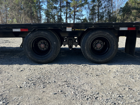 New 2026 Big Tex Trailers 22PH Deckover Trailer, Pintle ( 20ftDeck+5ft Dove=25ft ) #18,300 Payload
