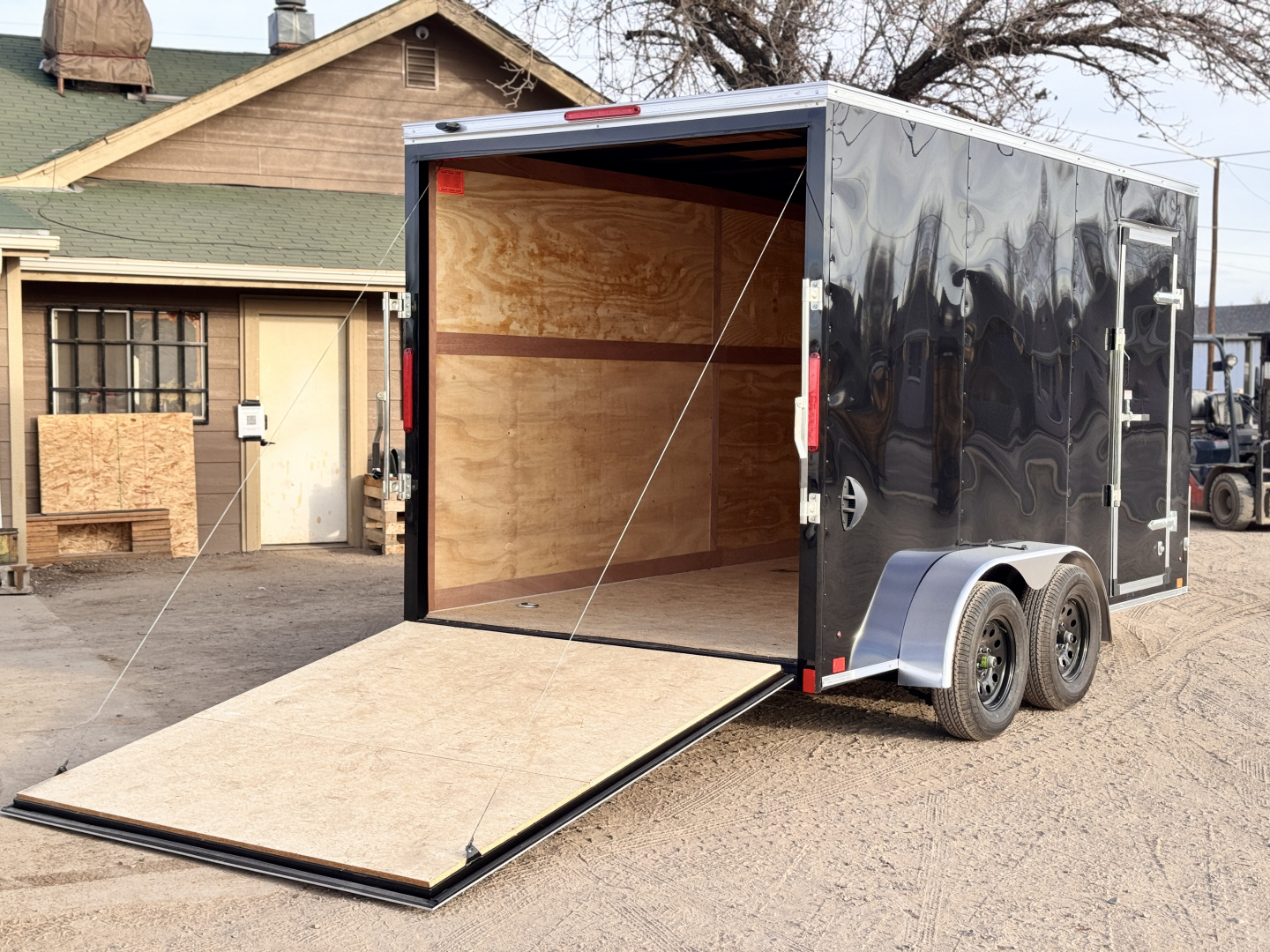 New 2026 Cross Trailers 7-14-1.5V Enclosed