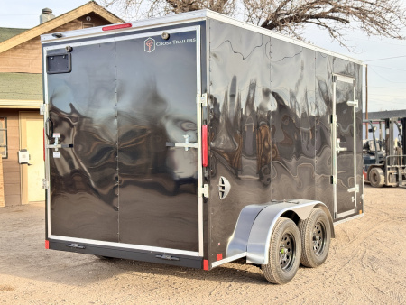New 2026 Cross Trailers 7-14-1.5V Enclosed