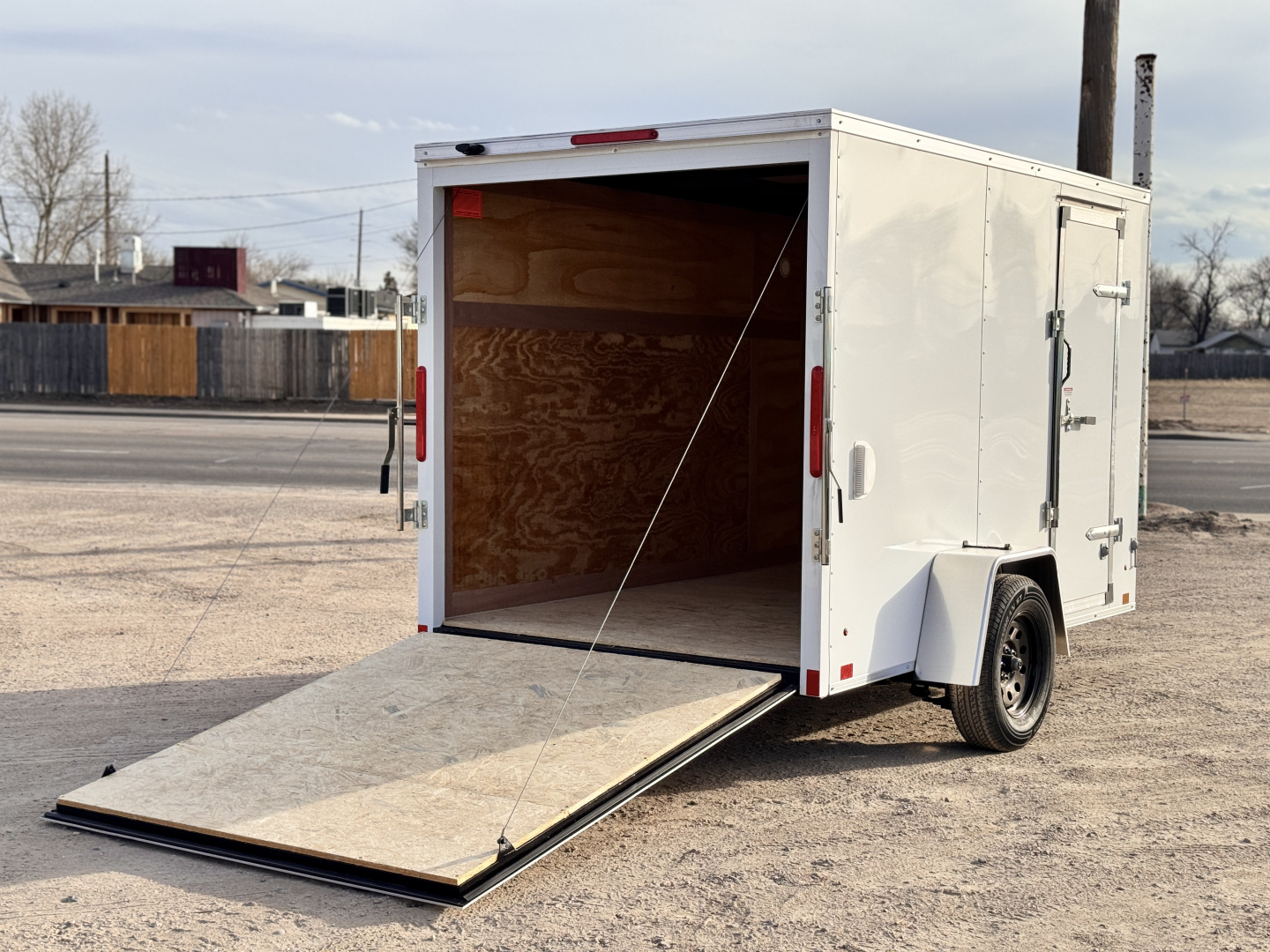 New 2026 Cross Trailers 6-10-1.5V Enclosed