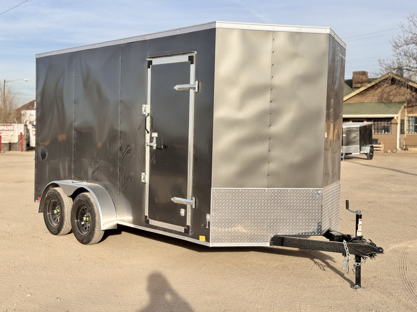 New 2026 Cross Trailers 7-14-1.5V Enclosed