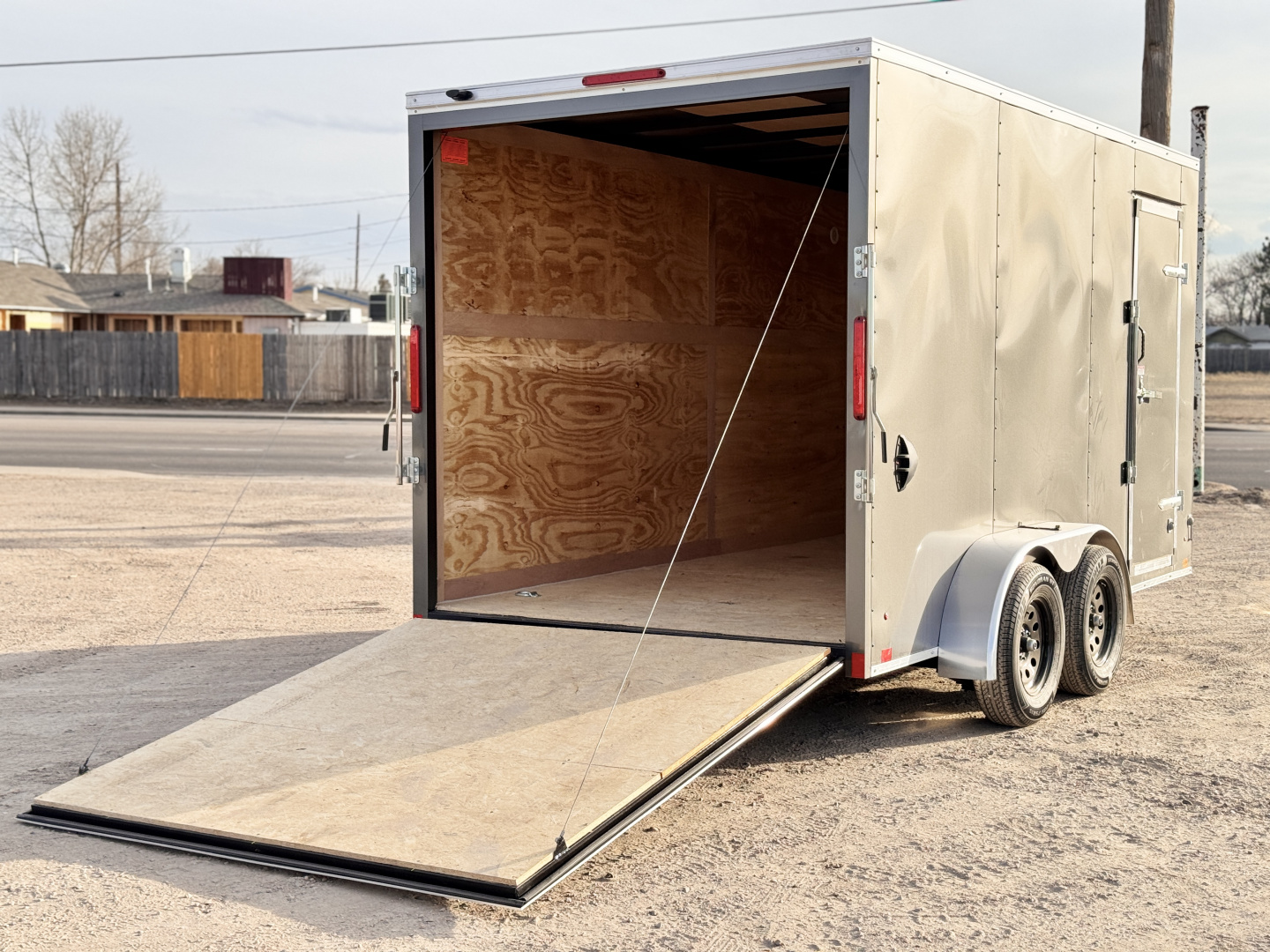 New 2026 Cross Trailers 7-14-1.5V Enclosed