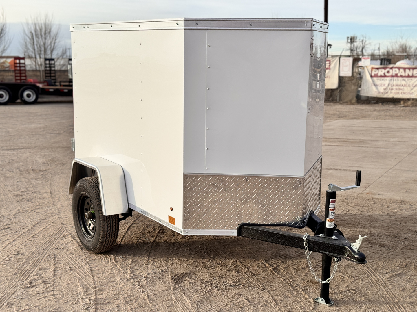 New 2026 Cross Trailers 4-6-1V enclosed