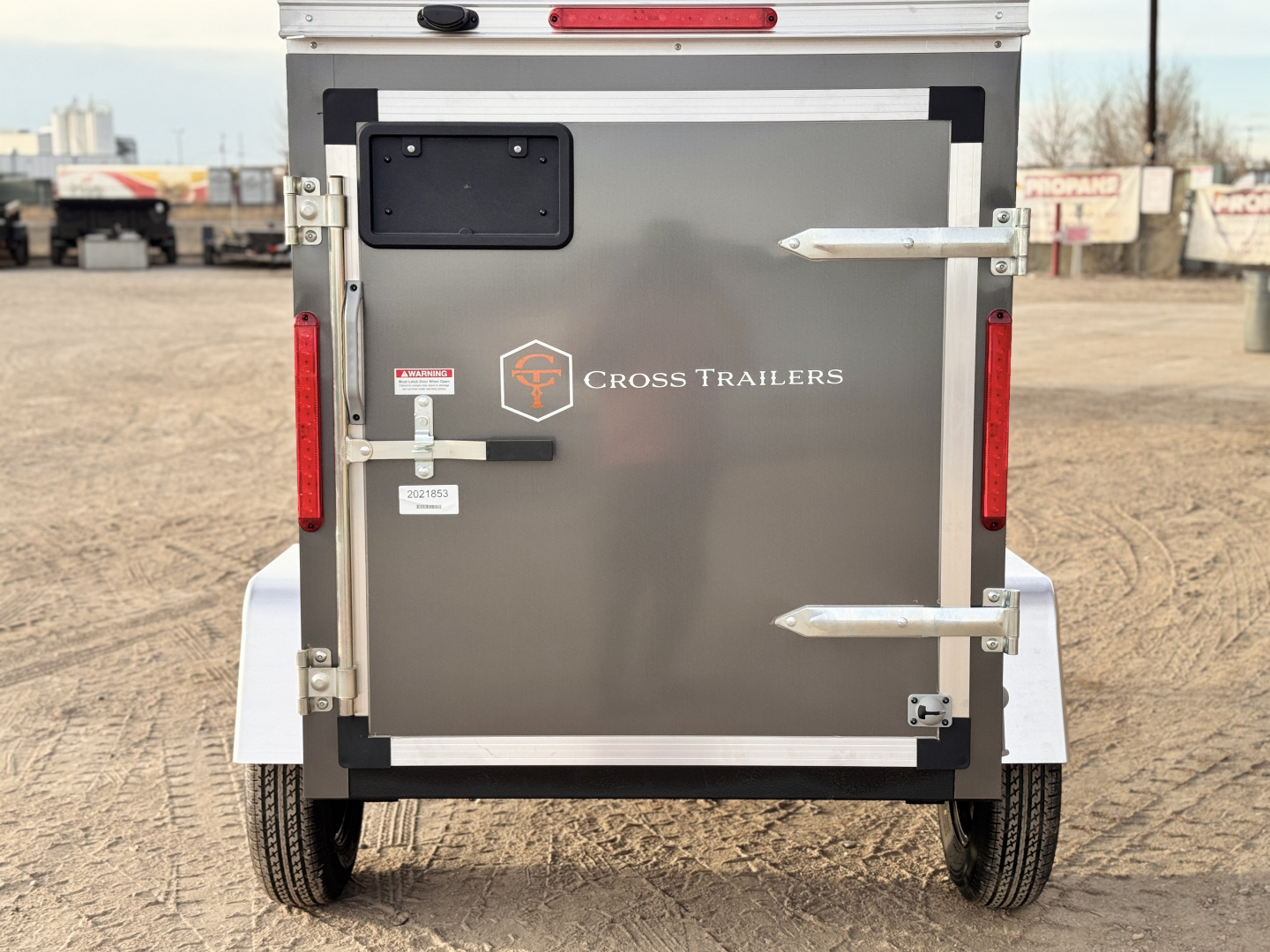 New 2026 Cross Trailers 4-6-1V enclosed