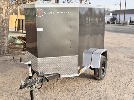 New 2026 Cross Trailers 4-6-1V enclosed