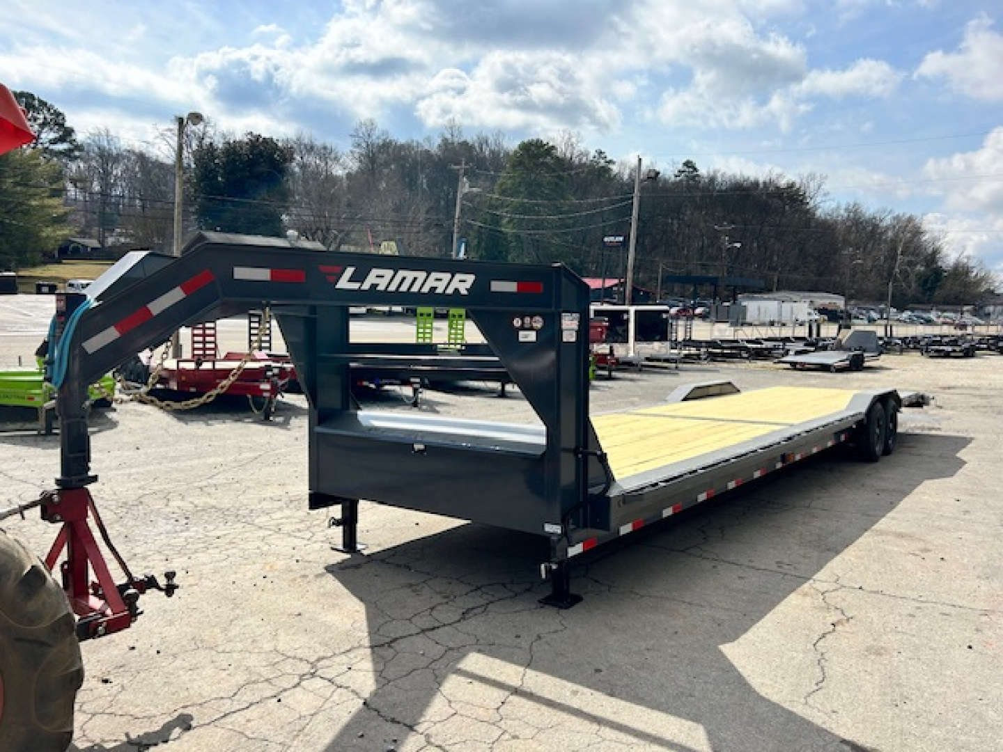 New 2026 Lamar Trailers 102x36 14k Equipment Trailer