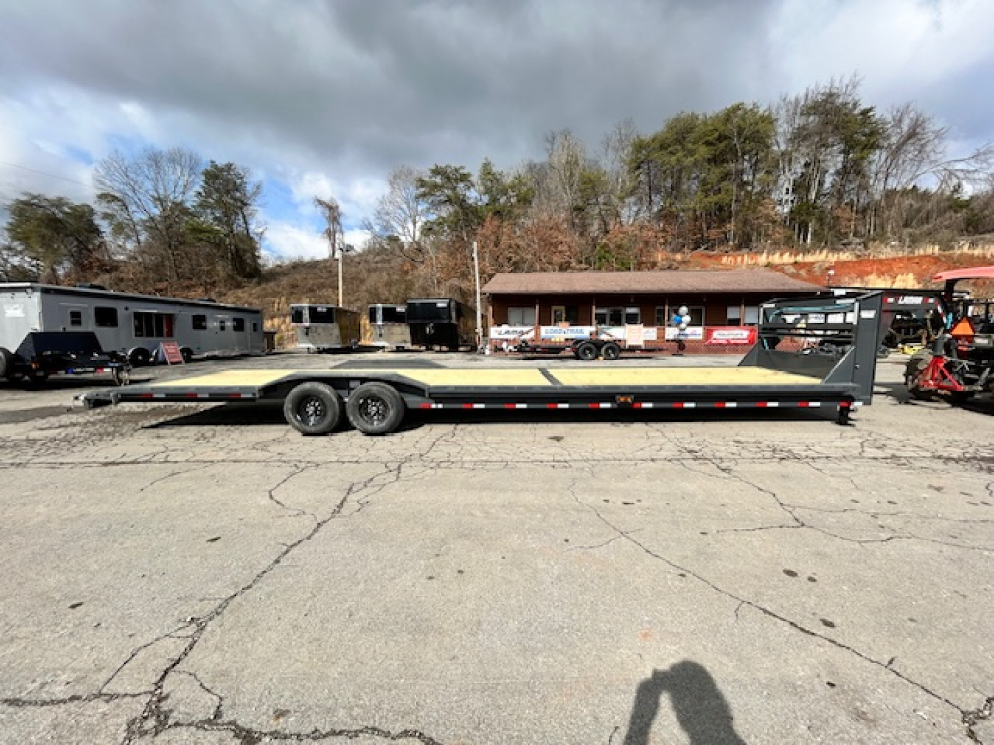 New 2026 Lamar Trailers 102x36 14k Equipment Trailer