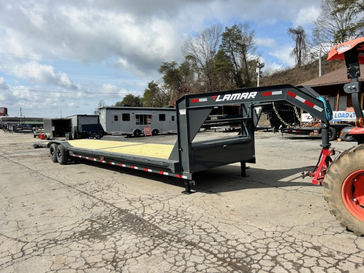 New 2026 Lamar Trailers 102x36 14k Equipment Trailer