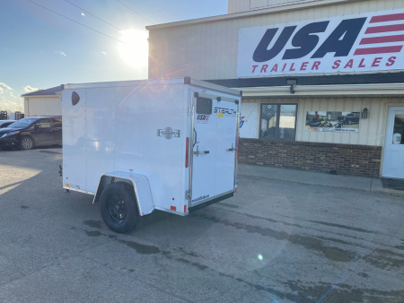 New 2026 Stealth Trailers 5x8 Mustang w/Ramp Door 3K Cargo / Enclosed Trailer