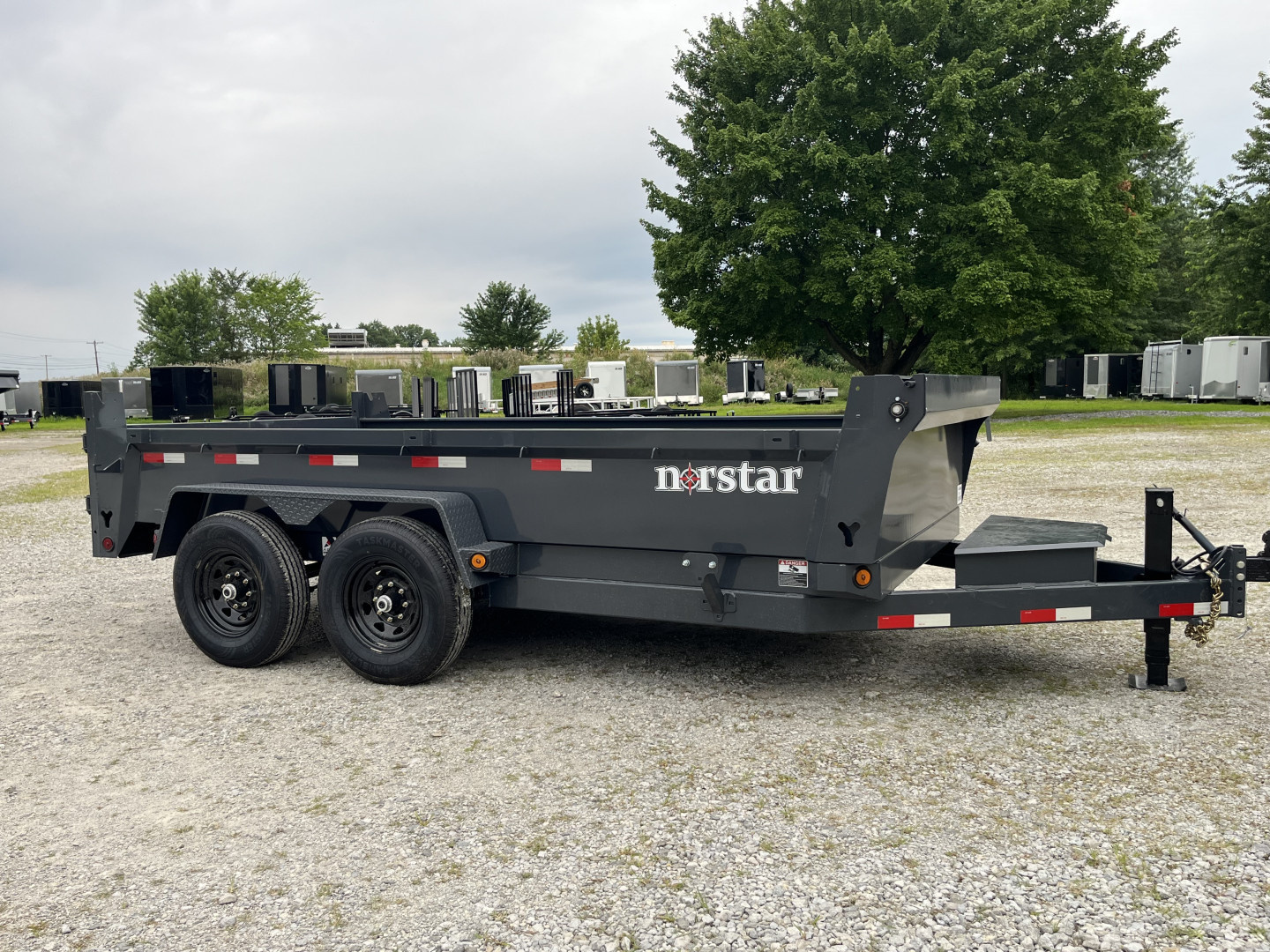 New 2026 Norstar 83X14 Dump Trailer 14K GVWR