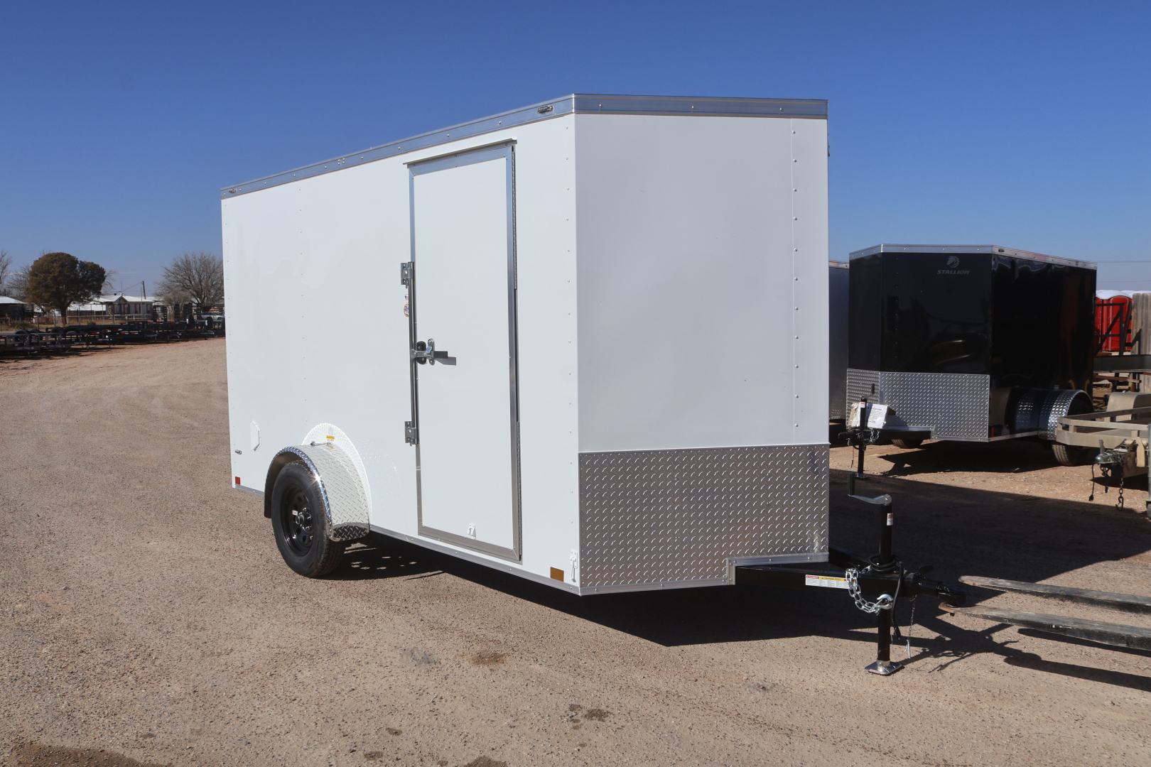 New 2026 Stallion Manufacturing LLC 6'X12' Enclosed Cargo / Enclosed Trailer