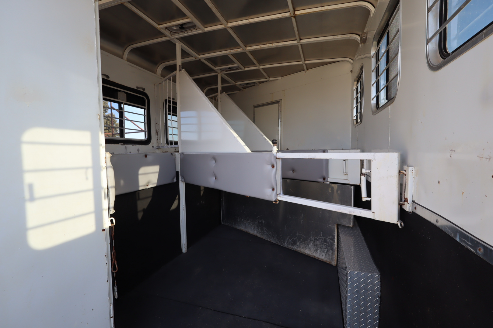 Used 2003 Bison Trailers 3 Horse LQ Horse Trailer