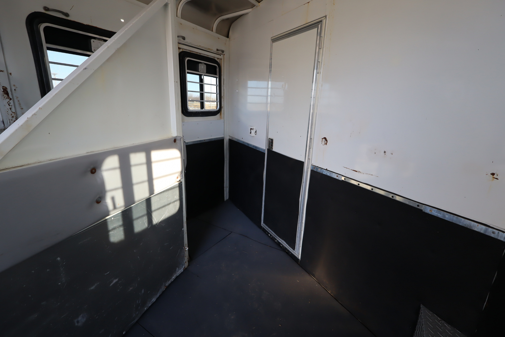 Used 2003 Bison Trailers 3 Horse LQ Horse Trailer