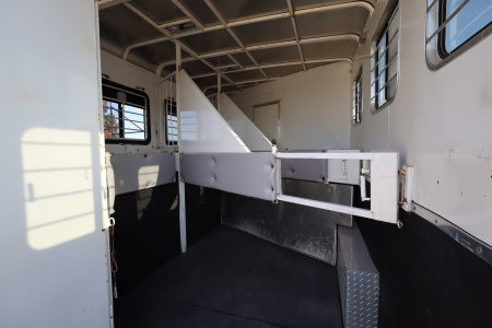 Used 2003 Bison Trailers 3 Horse LQ Horse Trailer