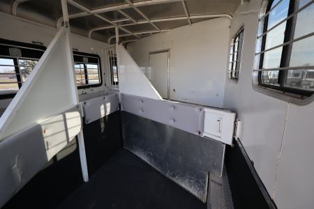 Used 2003 Bison Trailers 3 Horse LQ Horse Trailer