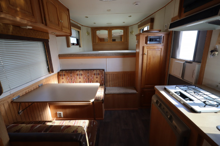 Used 2003 Bison Trailers 3 Horse LQ Horse Trailer