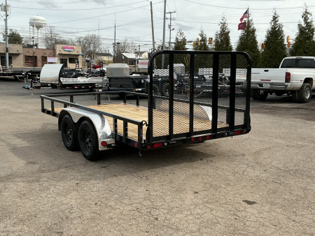 New 2026 PJ Trailers 83" x 14' Tandem Axle Channel (UL) Utility Trailer