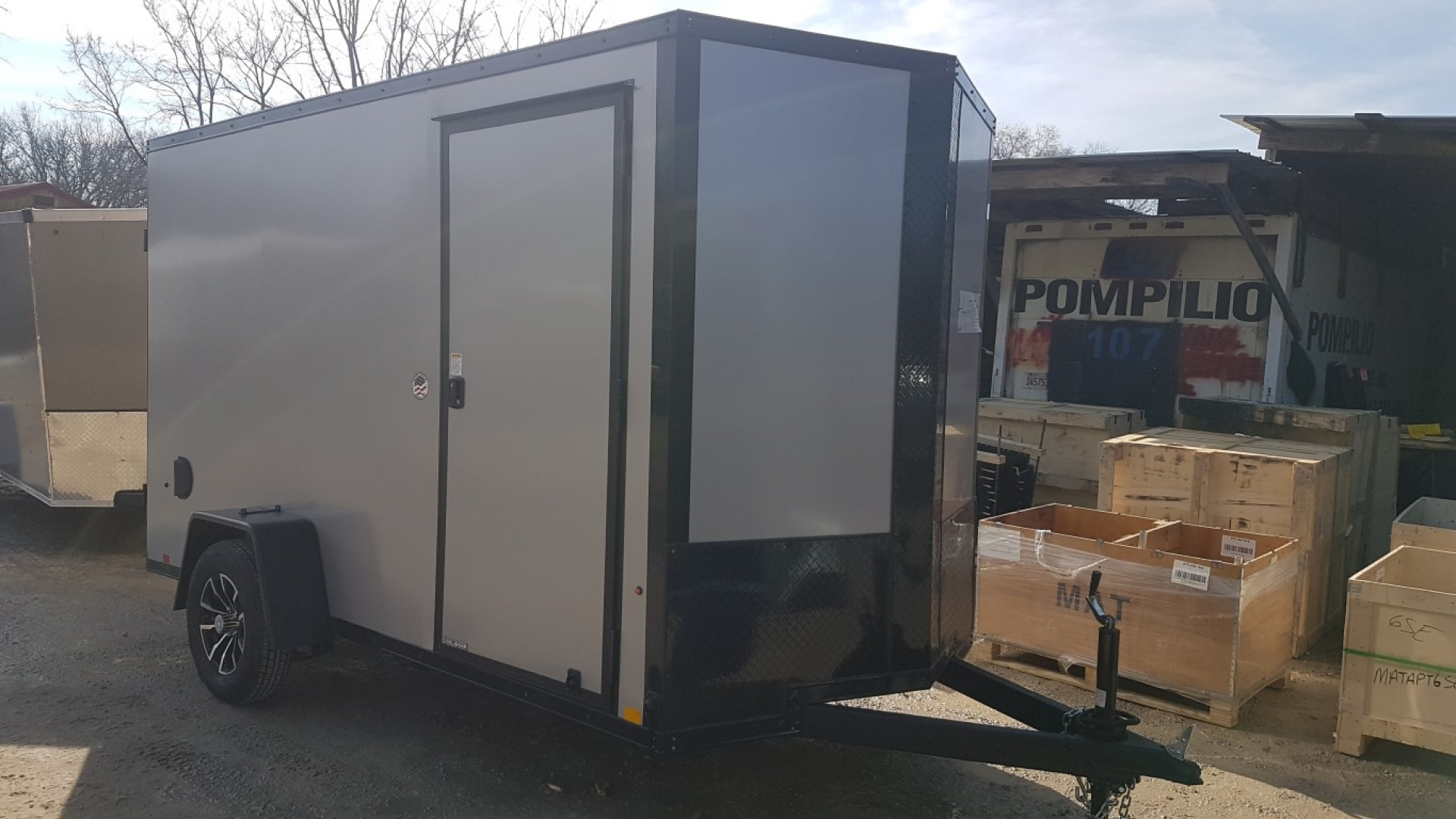 New 2026 LOOK TRAILERS Look 6x12 ST Deluxe Cargo / Enclosed Trailer
