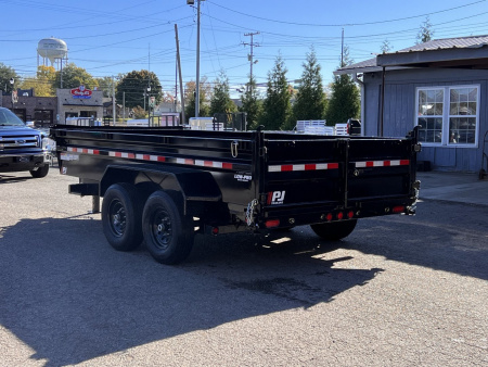 New 2026 PJ Trailers 14' x 83" (DL) 15.4K Low-Profile PRO Series Dump Dump Trailer