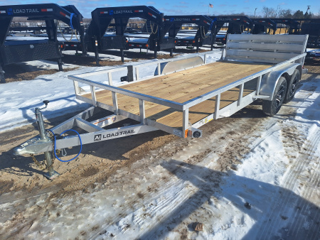 New 2026 Load Trail 83x16' Tandem Axle Aluminum Landscape Trailer