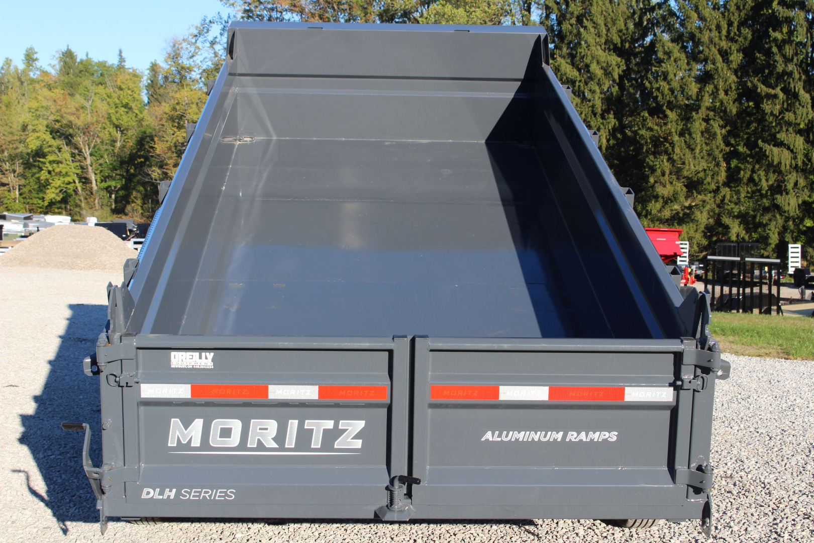New 2026 Moritz 6' 10" x 14' Heavy Commercial DLH Series Dump Trailer - 14000# GVW