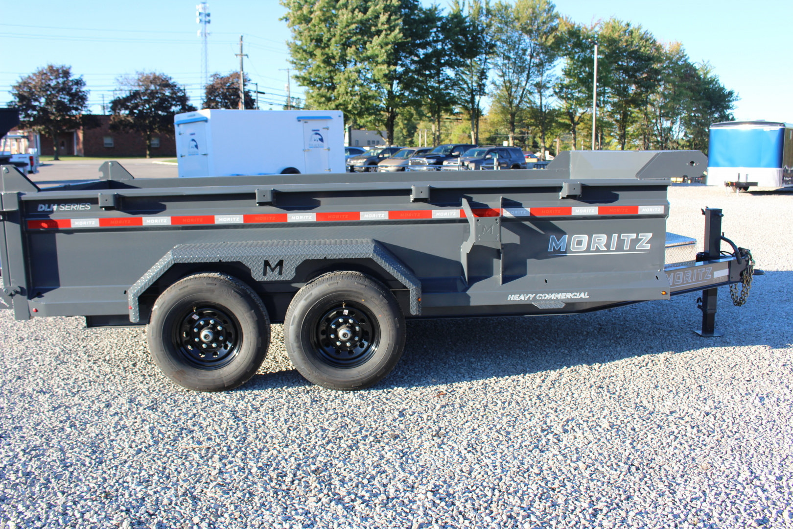 New 2026 Moritz 6' 10" x 14' Heavy Commercial DLH Series Dump Trailer - 14000# GVW