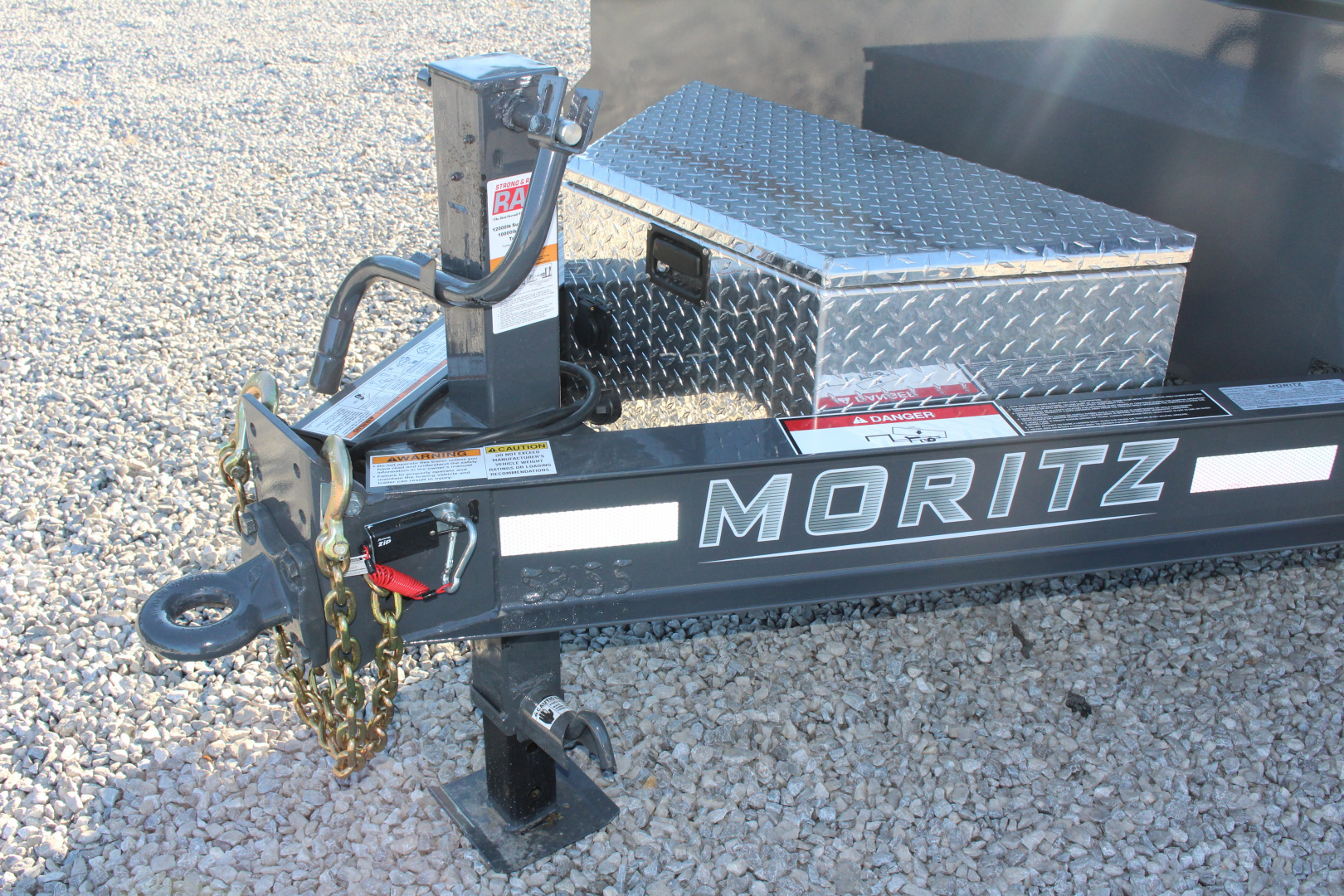 New 2026 Moritz 6' 10" x 14' Heavy Commercial DLH Series Dump Trailer - 14000# GVW