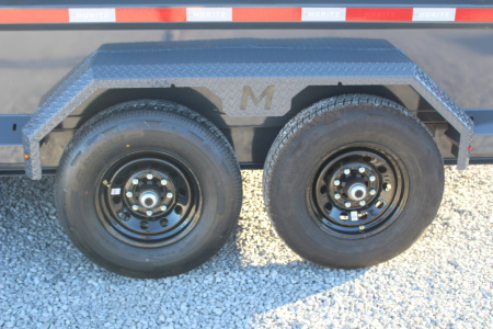 New 2026 Moritz 6' 10" x 14' Heavy Commercial DLH Series Dump Trailer - 14000# GVW
