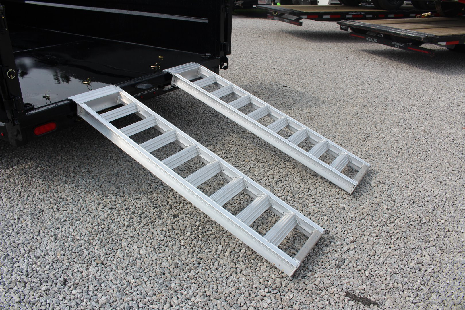 New 2026 Moritz 6' 10" x 14' Heavy Commercial DLH Series Dump Trailer - 16000# GVW