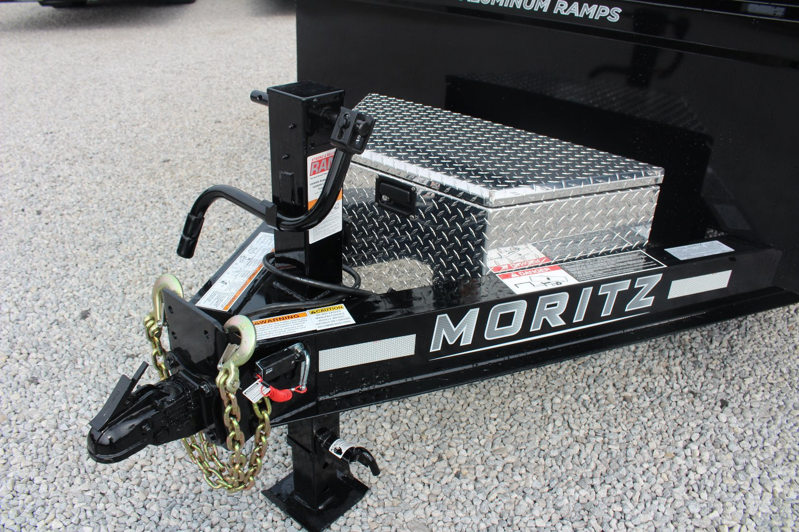 New 2026 Moritz 6' 10" x 14' Heavy Commercial DLH Series Dump Trailer - 16000# GVW