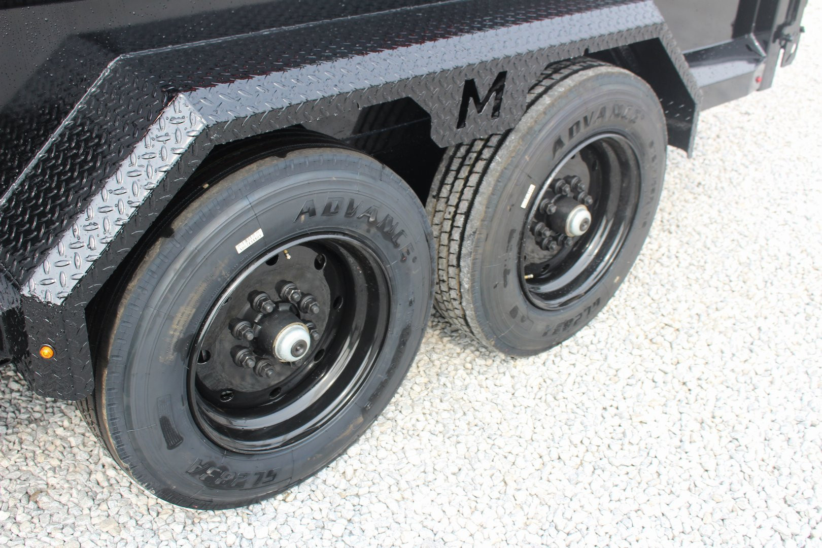 New 2026 Moritz 6' 10" x 14' Heavy Commercial DLH Series Dump Trailer - 16000# GVW