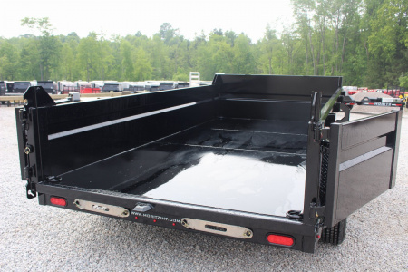 New 2026 Moritz 6' 10" x 14' Heavy Commercial DLH Series Dump Trailer - 16000# GVW